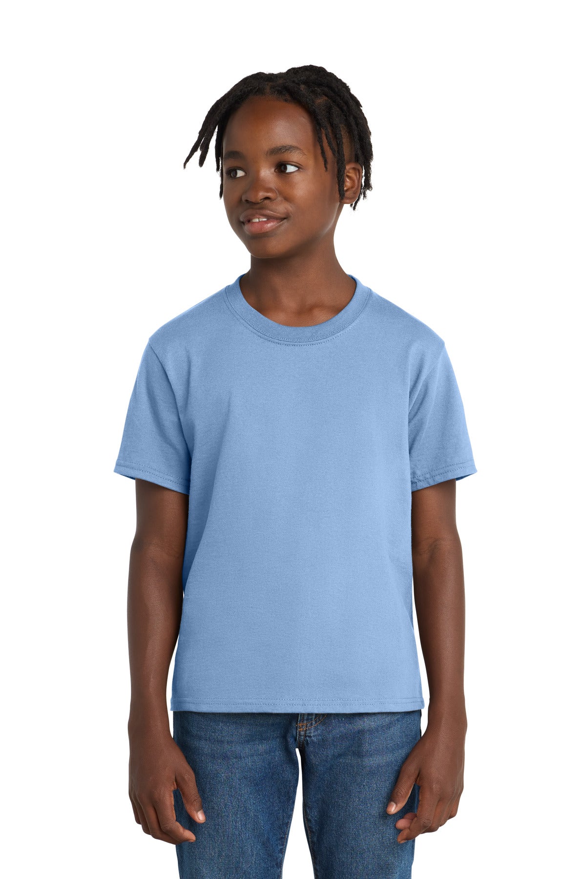 Port & Co Youth Essential Tee. PC61Y