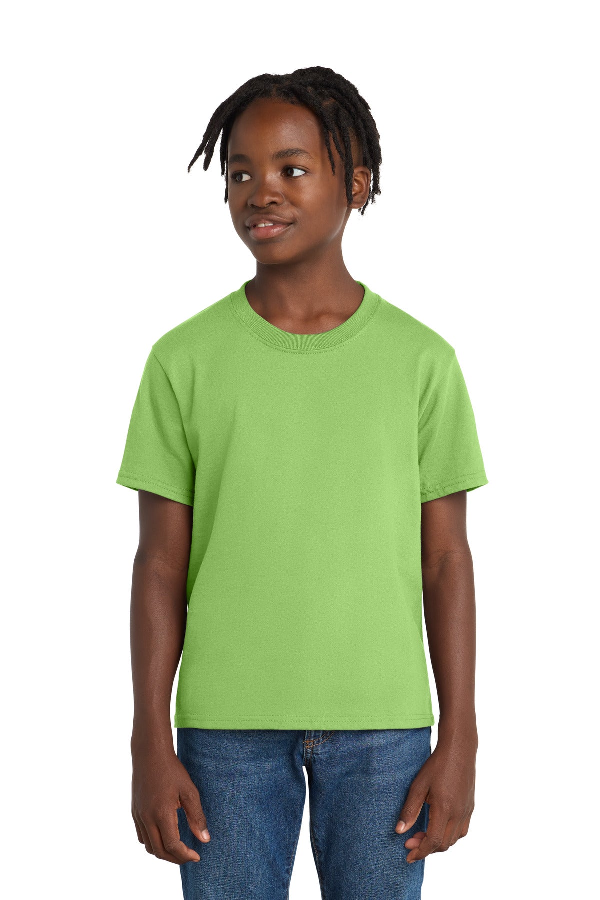Port & Co Youth Essential Tee. PC61Y