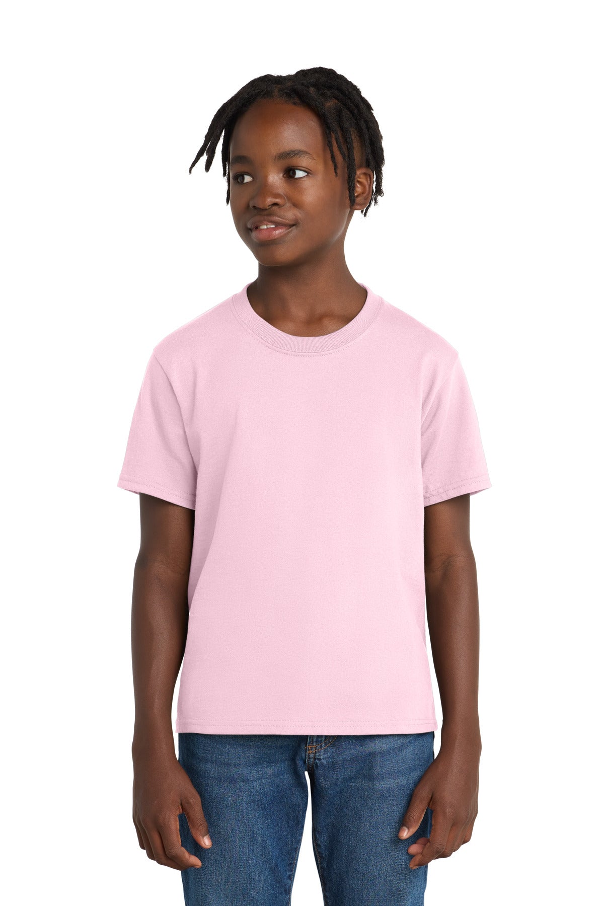 Port & Co Youth Essential Tee. PC61Y