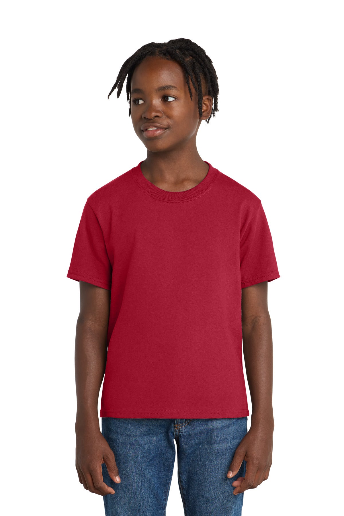 Port & Co Youth Essential Tee. PC61Y