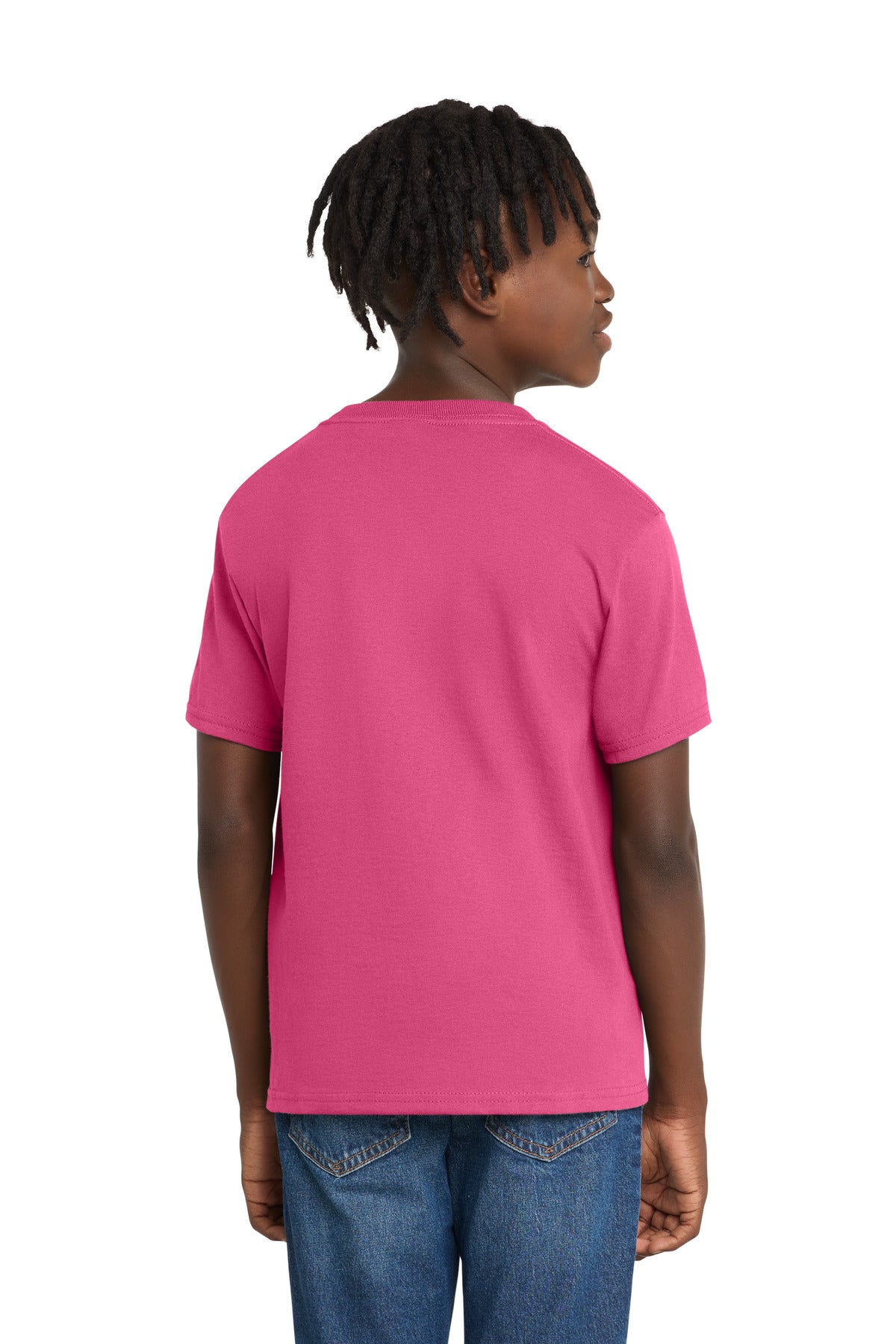 Port & Co Youth Essential Tee. PC61Y