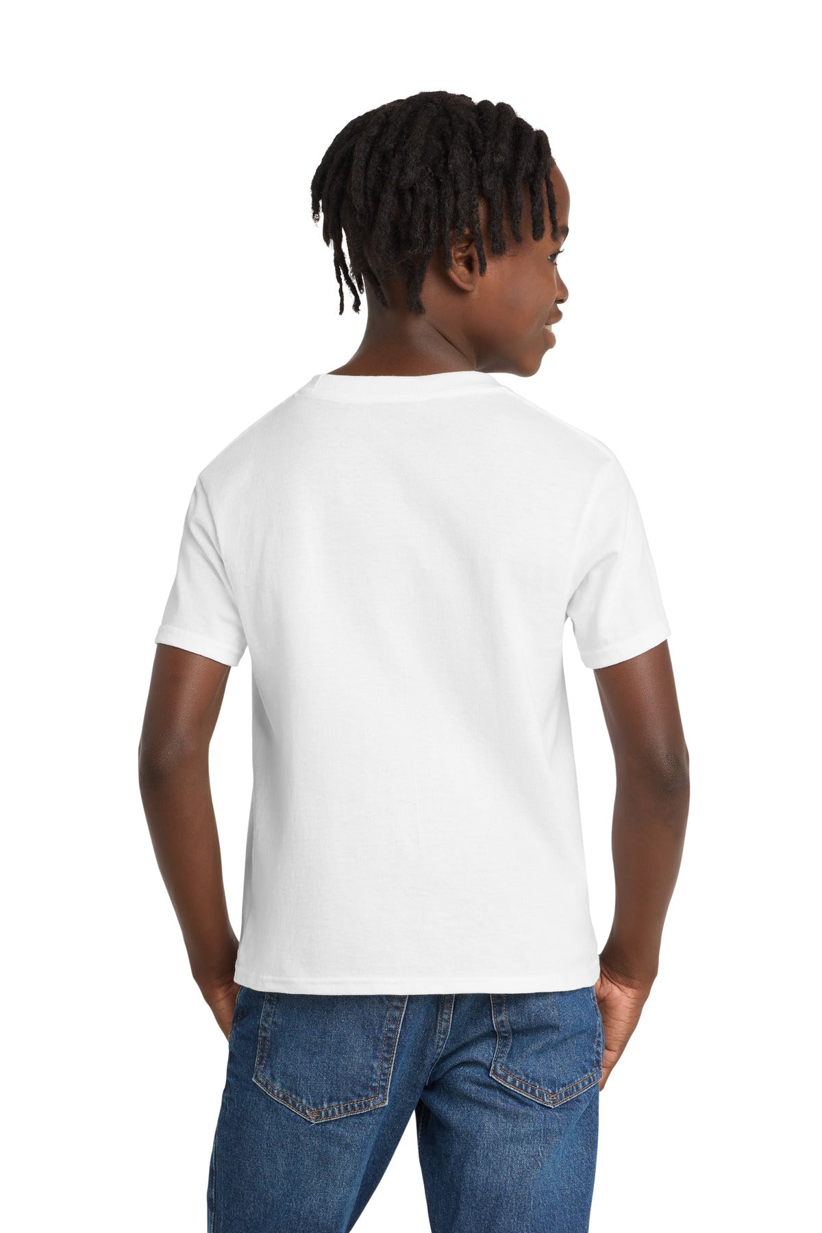 Port & Co Youth Essential Tee. PC61Y