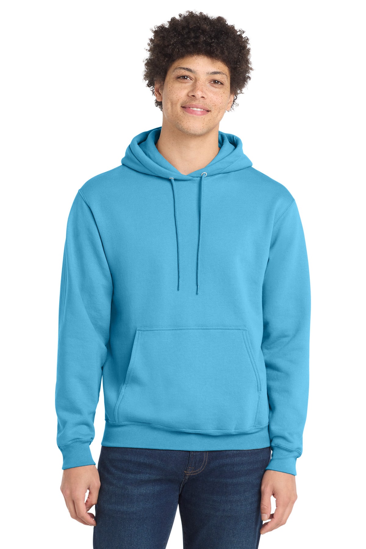 Port & Co Core Fleece Pullover Hooded Sweatshirt. PC78H