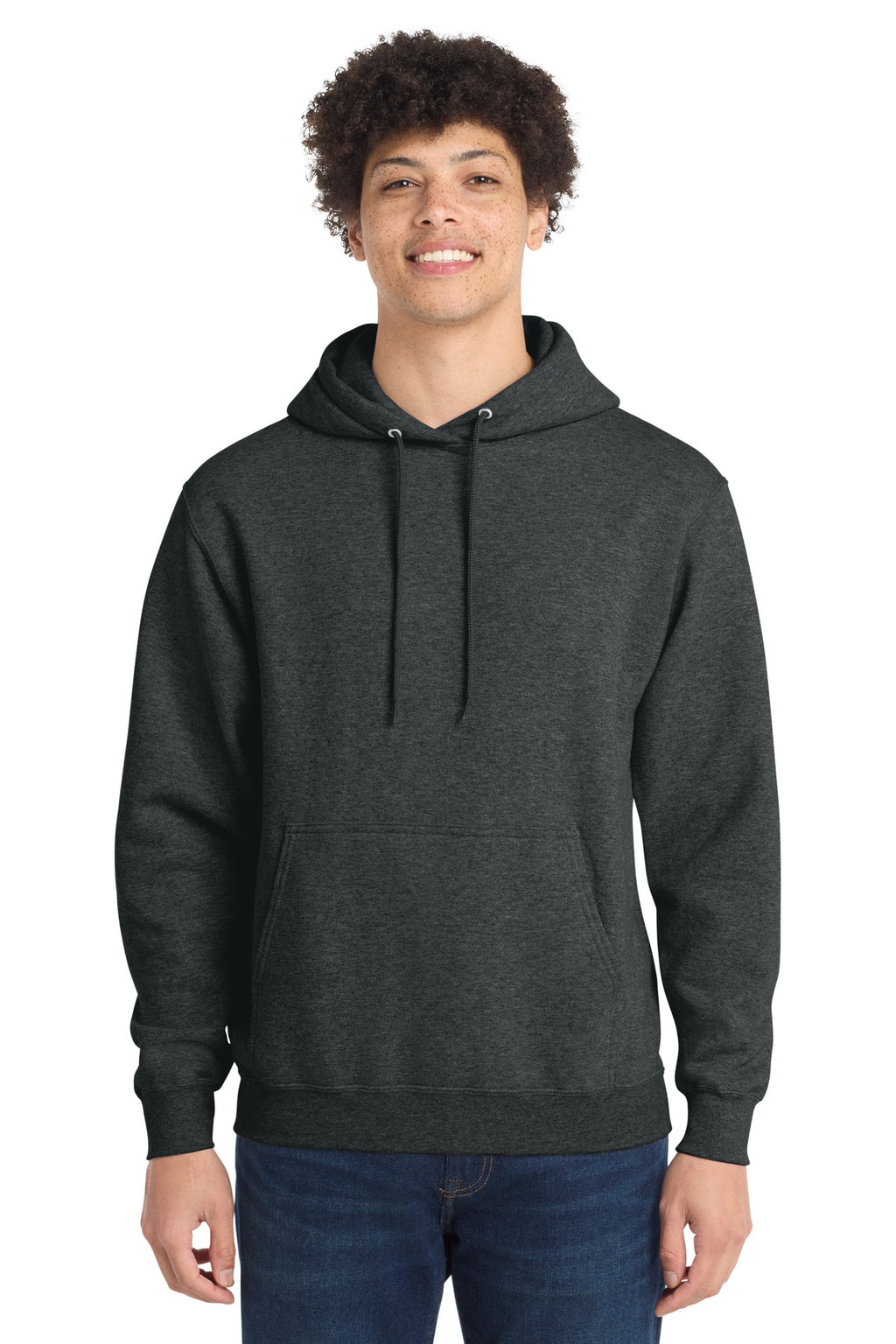 Port & Co Core Fleece Pullover Hooded Sweatshirt. PC78H