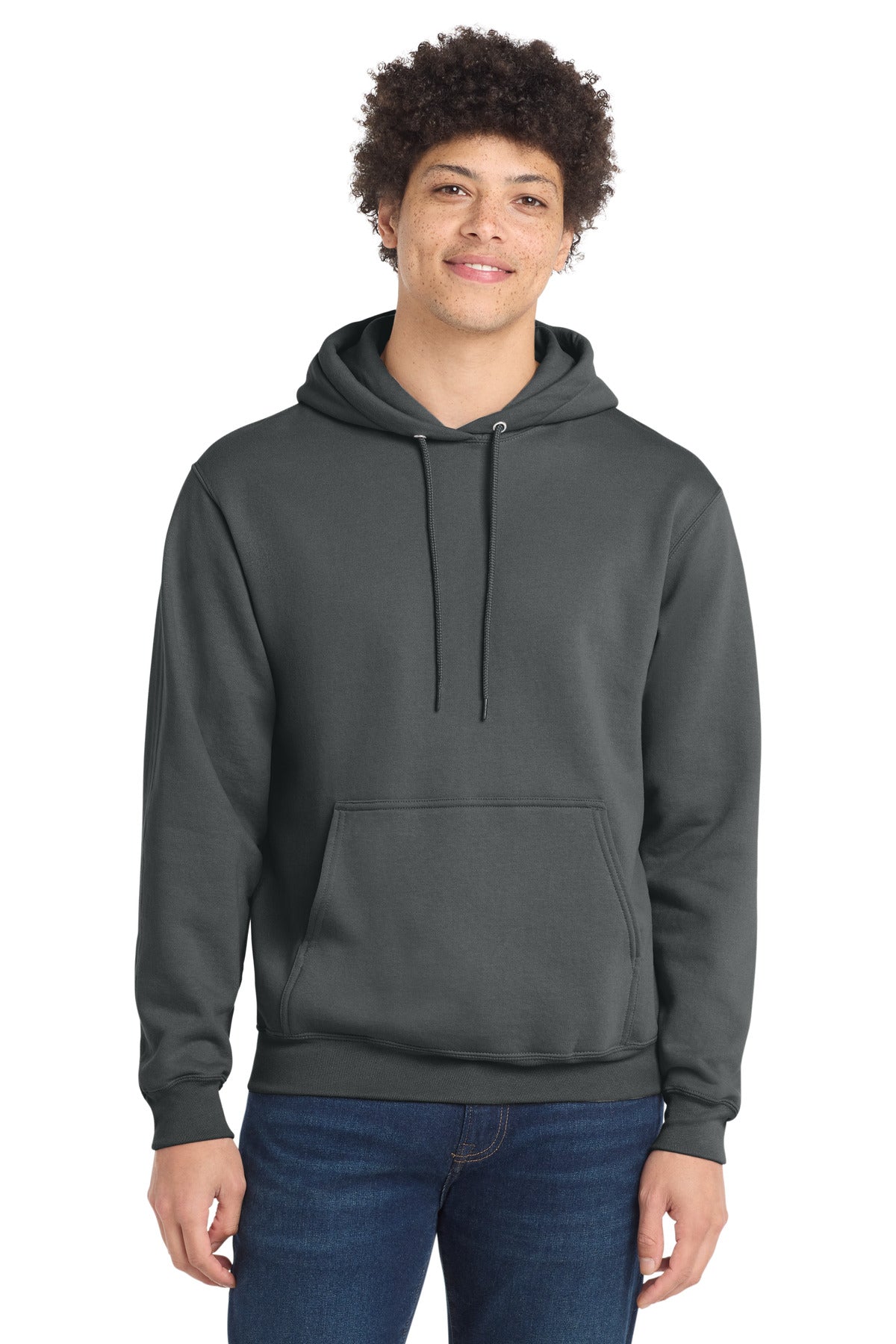 Port & Co Core Fleece Pullover Hooded Sweatshirt. PC78H