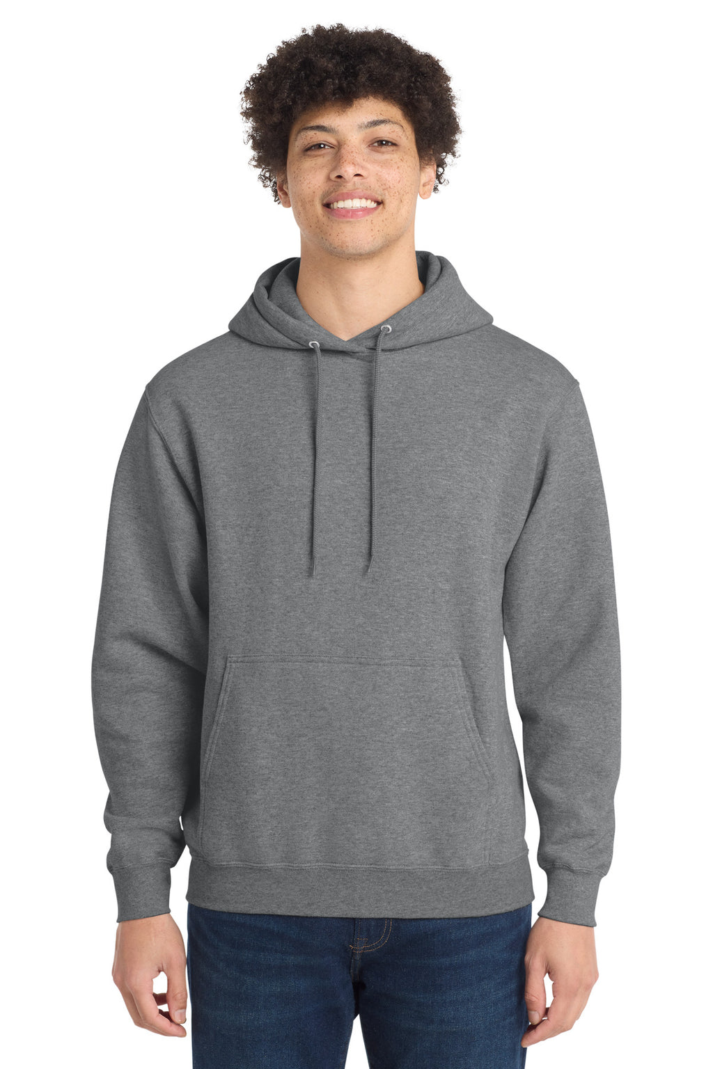 Port & Co Core Fleece Pullover Hooded Sweatshirt. PC78H