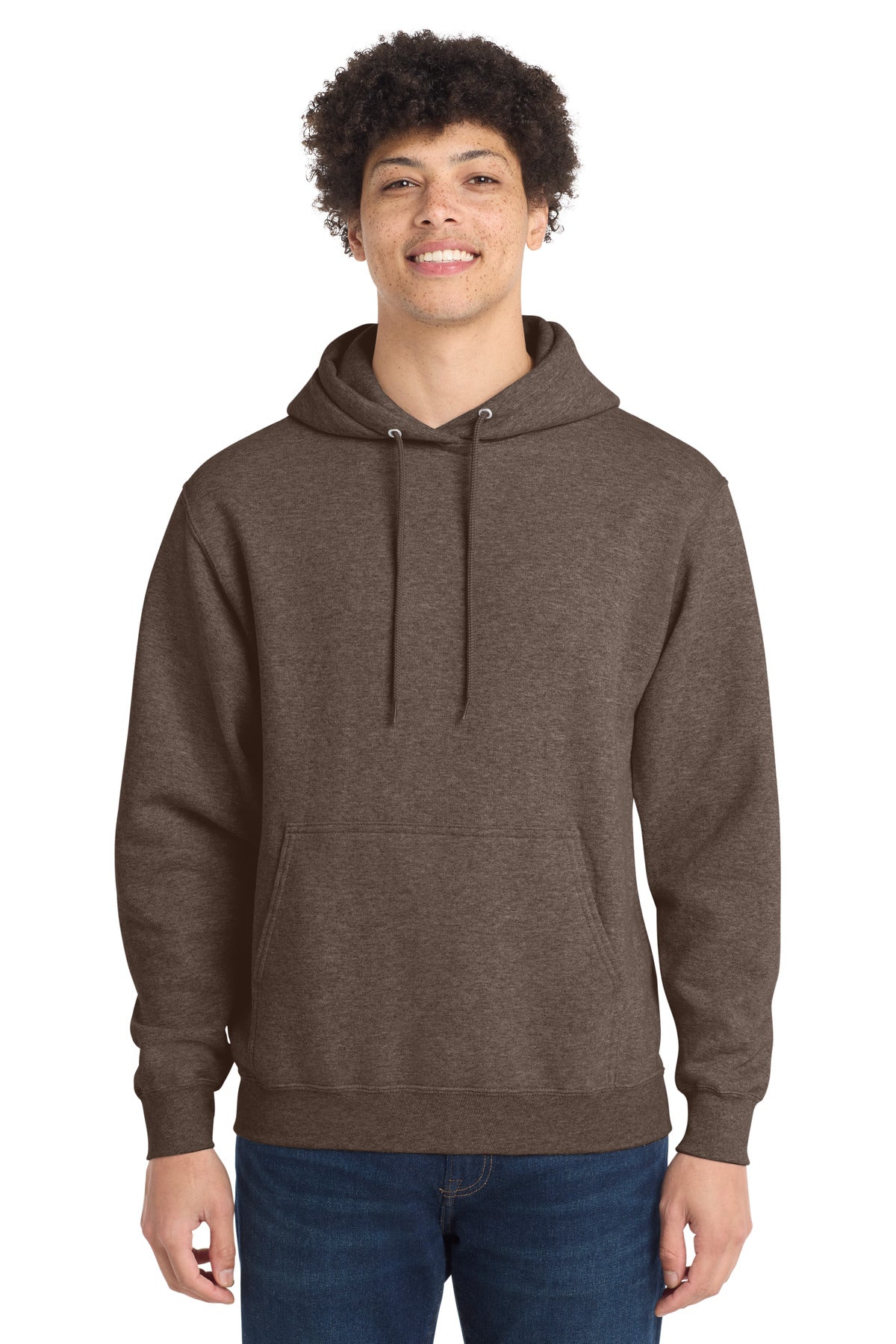 Port & Co Core Fleece Pullover Hooded Sweatshirt. PC78H