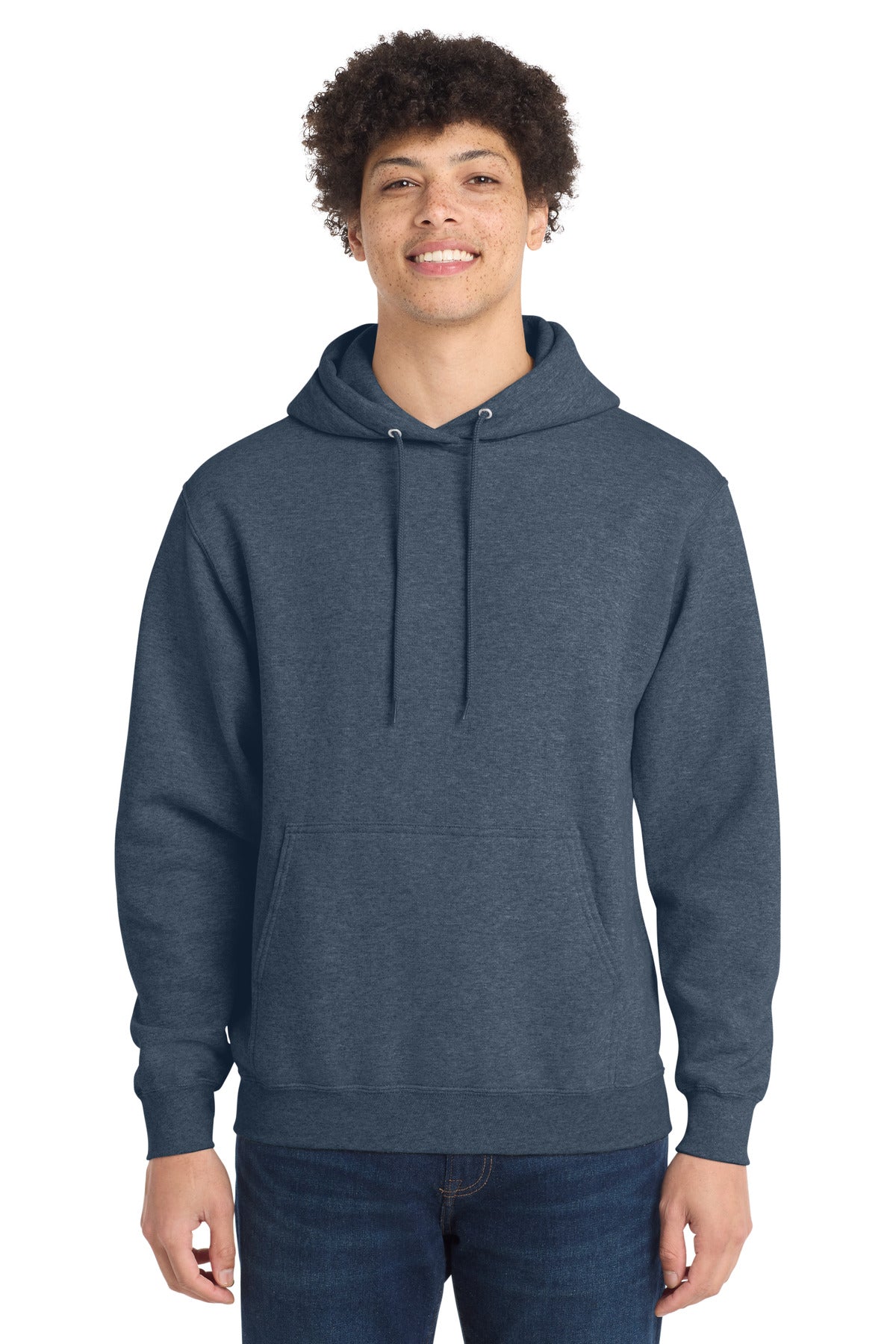 Port & Co Core Fleece Pullover Hooded Sweatshirt. PC78H