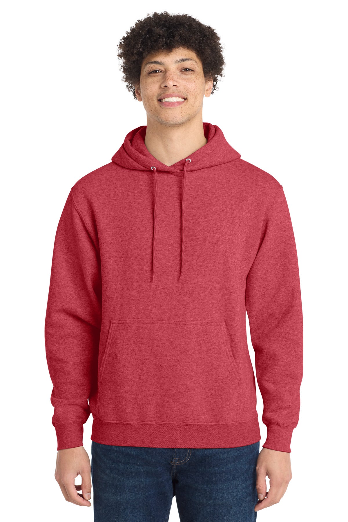 Port & Co Core Fleece Pullover Hooded Sweatshirt. PC78H