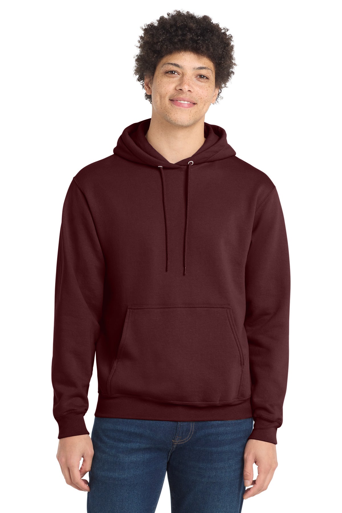 Port & Co Core Fleece Pullover Hooded Sweatshirt. PC78H