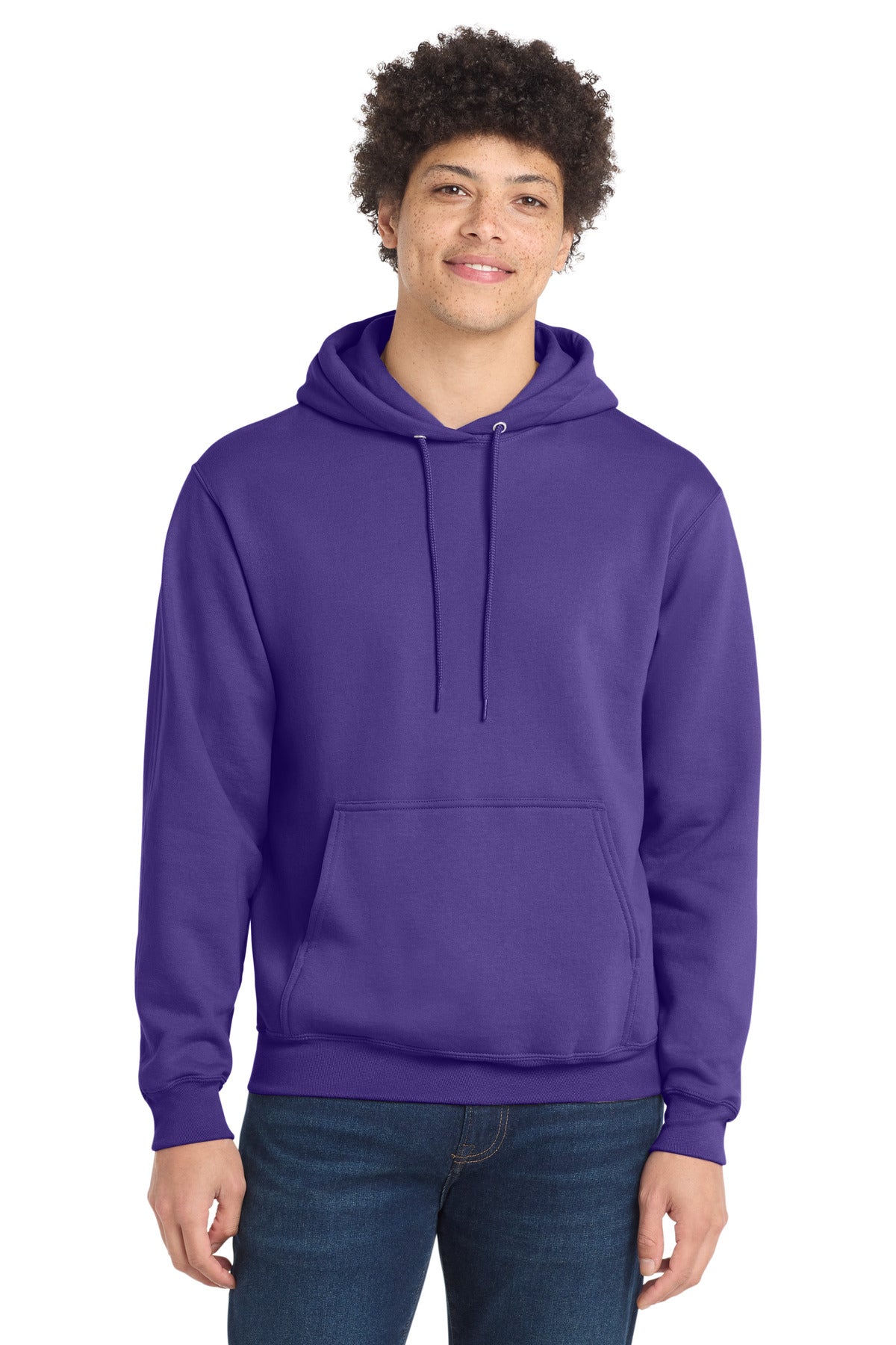 Port & Co Core Fleece Pullover Hooded Sweatshirt. PC78H
