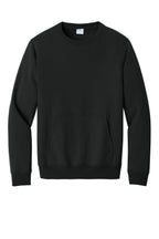 Port & Co Core Fleece Crewneck Pocket Sweatshirt PC78PKT