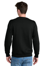 Port & Co Core Fleece Crewneck Pocket Sweatshirt PC78PKT