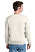 Port & Co Core Fleece Crewneck Pocket Sweatshirt PC78PKT