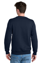 Port & Co Core Fleece Crewneck Pocket Sweatshirt PC78PKT