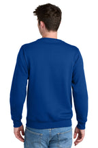 Port & Co Core Fleece Crewneck Pocket Sweatshirt PC78PKT
