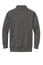 Port & Co Youth Core Fleece 1/4-Zip Pullover Sweatshirt PC78YQ