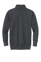 Port & Co Youth Core Fleece 1/4-Zip Pullover Sweatshirt PC78YQ