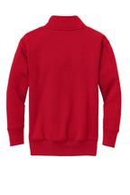Port & Co Youth Core Fleece 1/4-Zip Pullover Sweatshirt PC78YQ