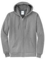 Port & Co Core Fleece Full-Zip Hooded Sweatshirt. PC78ZH