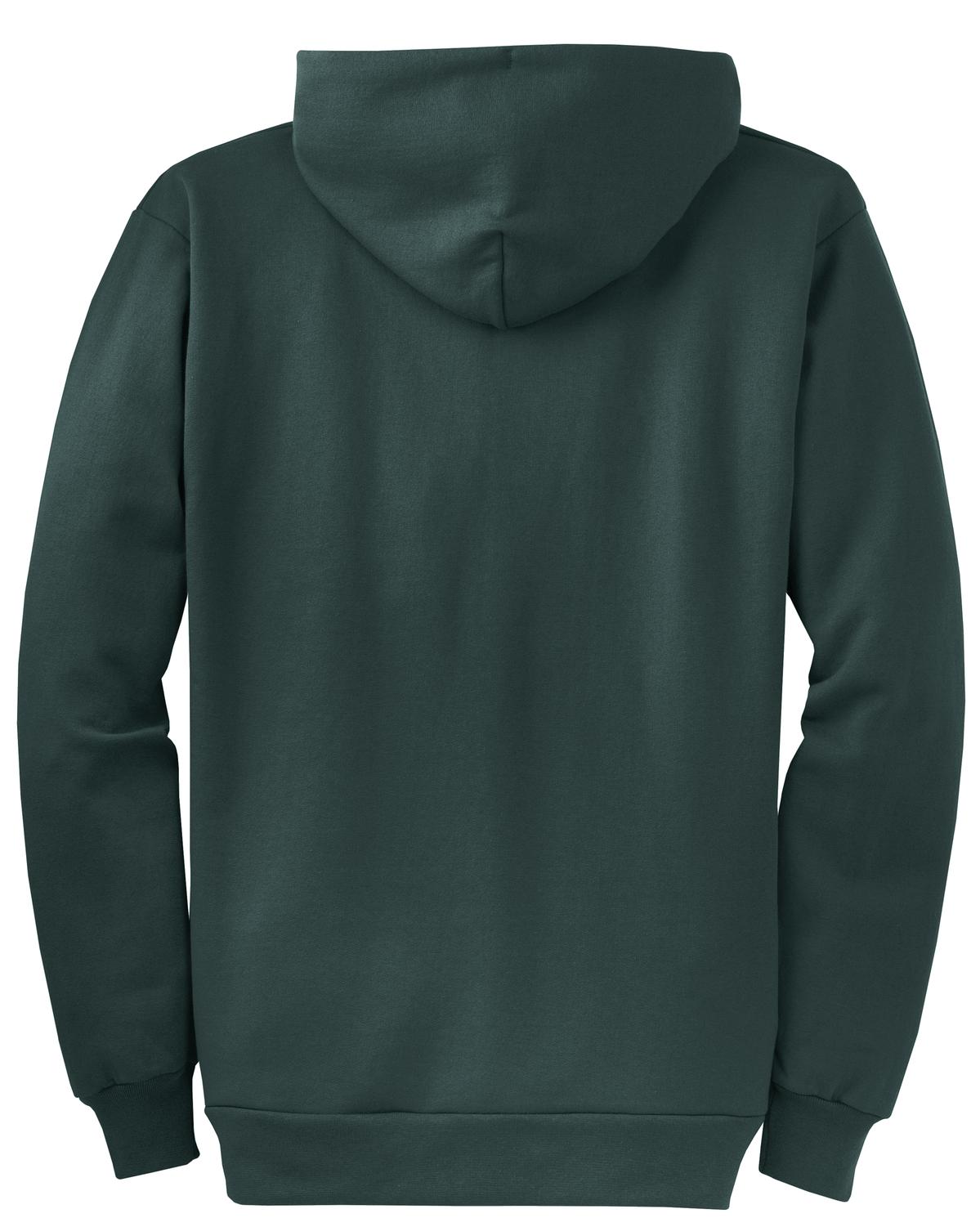 Port & Co Core Fleece Full-Zip Hooded Sweatshirt. PC78ZH