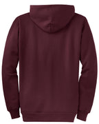 Port & Co Core Fleece Full-Zip Hooded Sweatshirt. PC78ZH