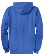 Port & Co Core Fleece Full-Zip Hooded Sweatshirt. PC78ZH