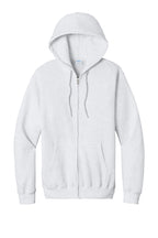 Port & Co Core Fleece Full-Zip Hooded Sweatshirt. PC78ZH