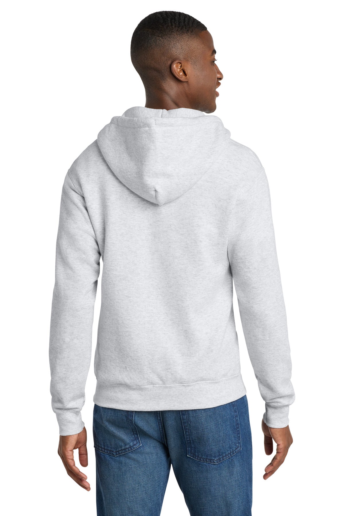 Port & Co Core Fleece Full-Zip Hooded Sweatshirt. PC78ZH