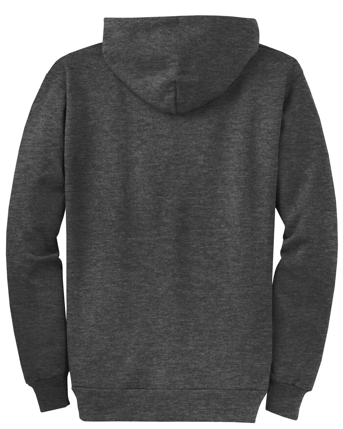 Port & Co Core Fleece Full-Zip Hooded Sweatshirt. PC78ZH