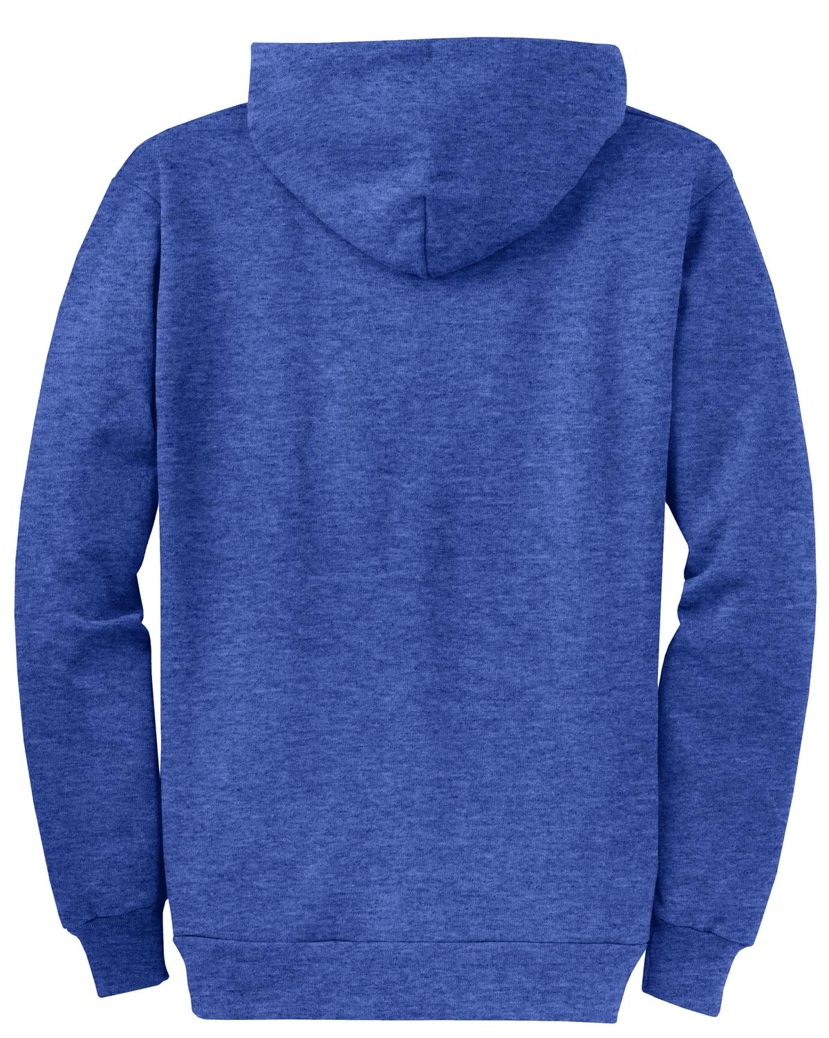 Port & Co Core Fleece Full-Zip Hooded Sweatshirt. PC78ZH
