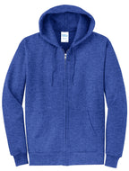 Port & Co Core Fleece Full-Zip Hooded Sweatshirt. PC78ZH