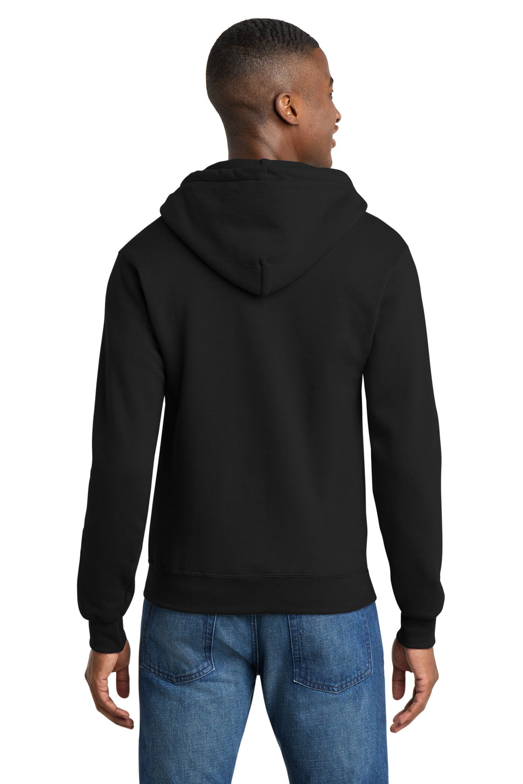 Port & Co Core Fleece Full-Zip Hooded Sweatshirt. PC78ZH