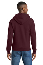 Port & Co Core Fleece Full-Zip Hooded Sweatshirt. PC78ZH
