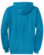 Port & Co Core Fleece Full-Zip Hooded Sweatshirt. PC78ZH