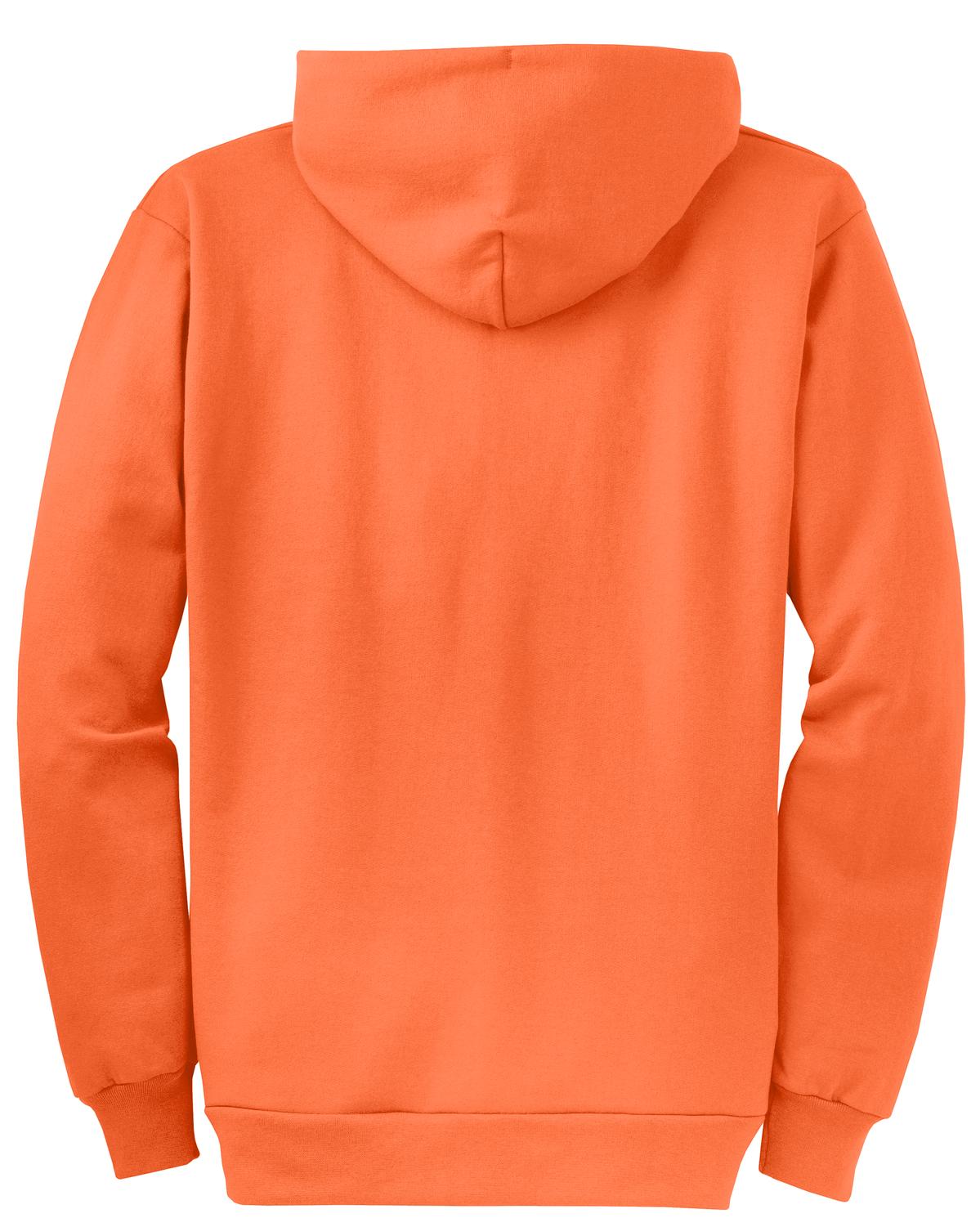 Port & Co Core Fleece Full-Zip Hooded Sweatshirt. PC78ZH