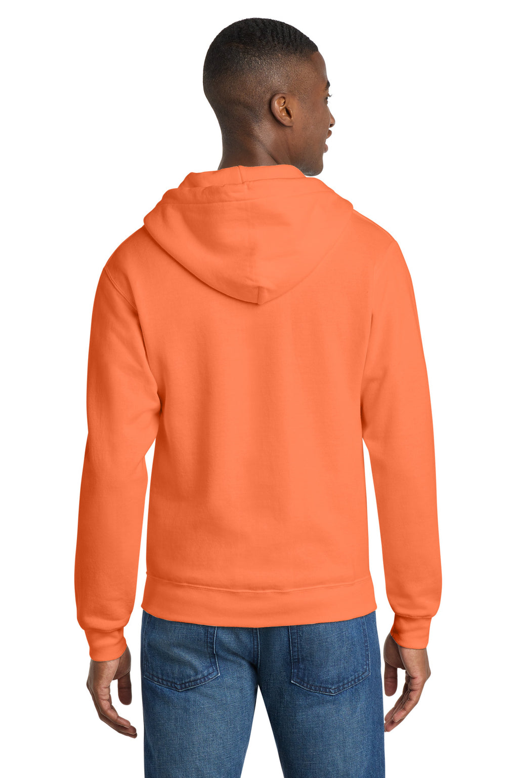 Port & Co Core Fleece Full-Zip Hooded Sweatshirt. PC78ZH