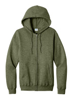 Port & Co Core Fleece Full-Zip Hooded Sweatshirt. PC78ZH