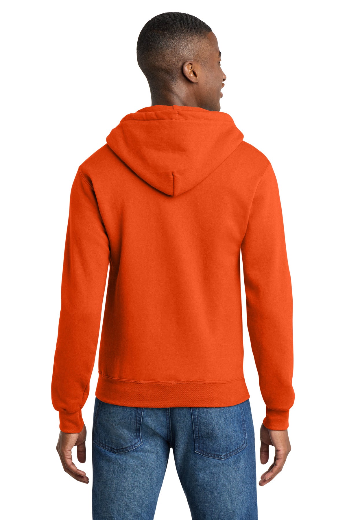 Port & Co Core Fleece Full-Zip Hooded Sweatshirt. PC78ZH