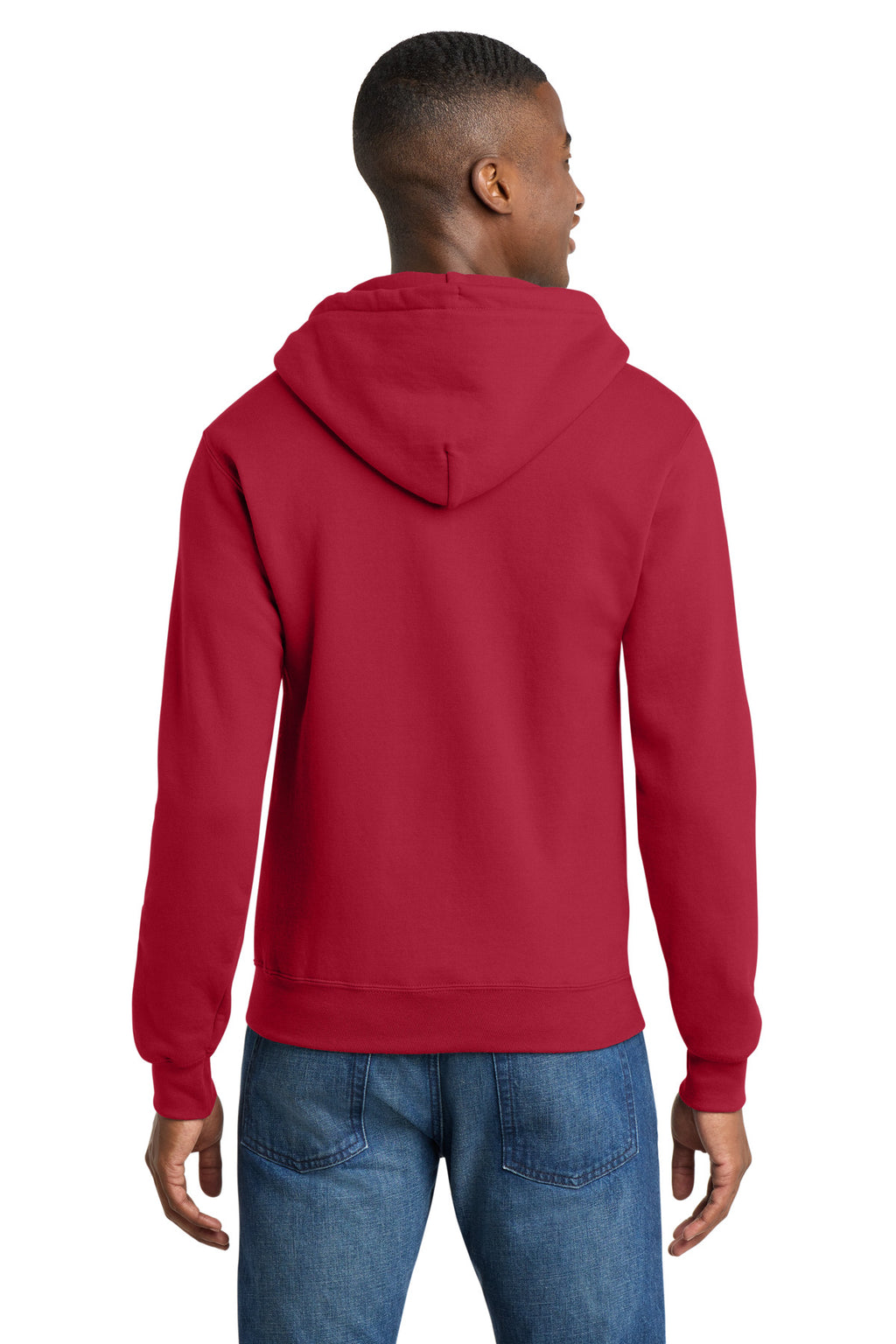 Port & Co Core Fleece Full-Zip Hooded Sweatshirt. PC78ZH