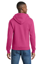 Port & Co Core Fleece Full-Zip Hooded Sweatshirt. PC78ZH