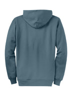 Port & Co Core Fleece Full-Zip Hooded Sweatshirt. PC78ZH