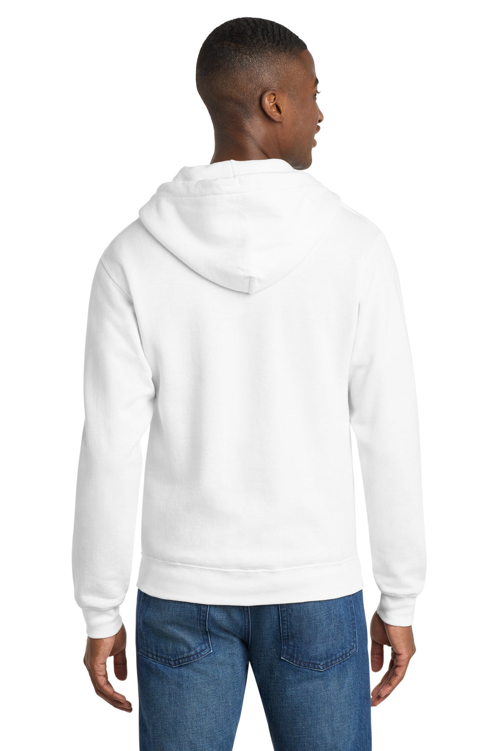 Port & Co Core Fleece Full-Zip Hooded Sweatshirt. PC78ZH