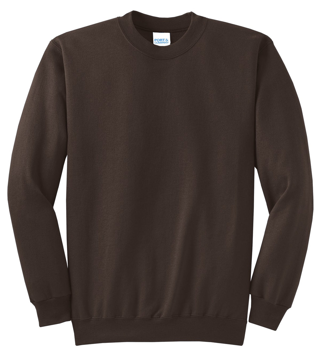 Port & Co Core Fleece Crewneck Sweatshirt. PC78
