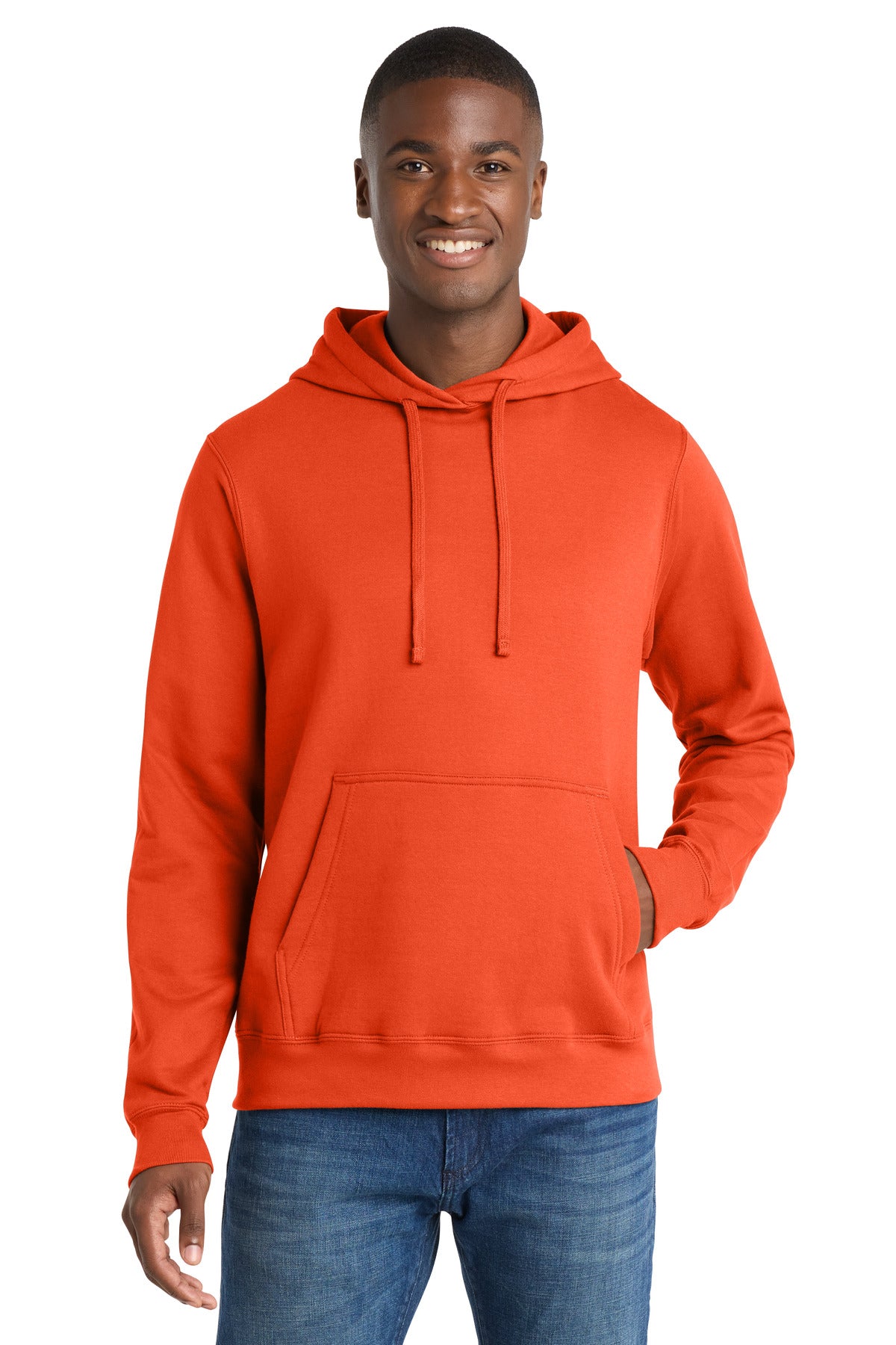 Port & Co Fan Favorite Fleece Pullover Hooded Sweatshirt. PC850H
