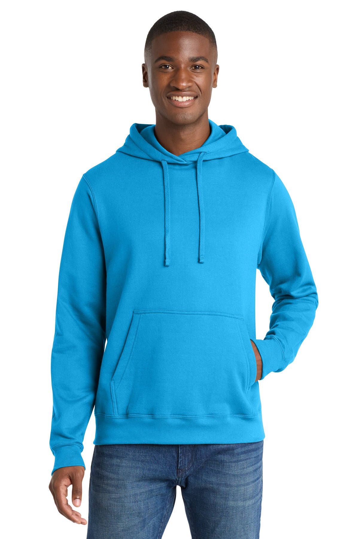 Port & Co Fan Favorite Fleece Pullover Hooded Sweatshirt. PC850H
