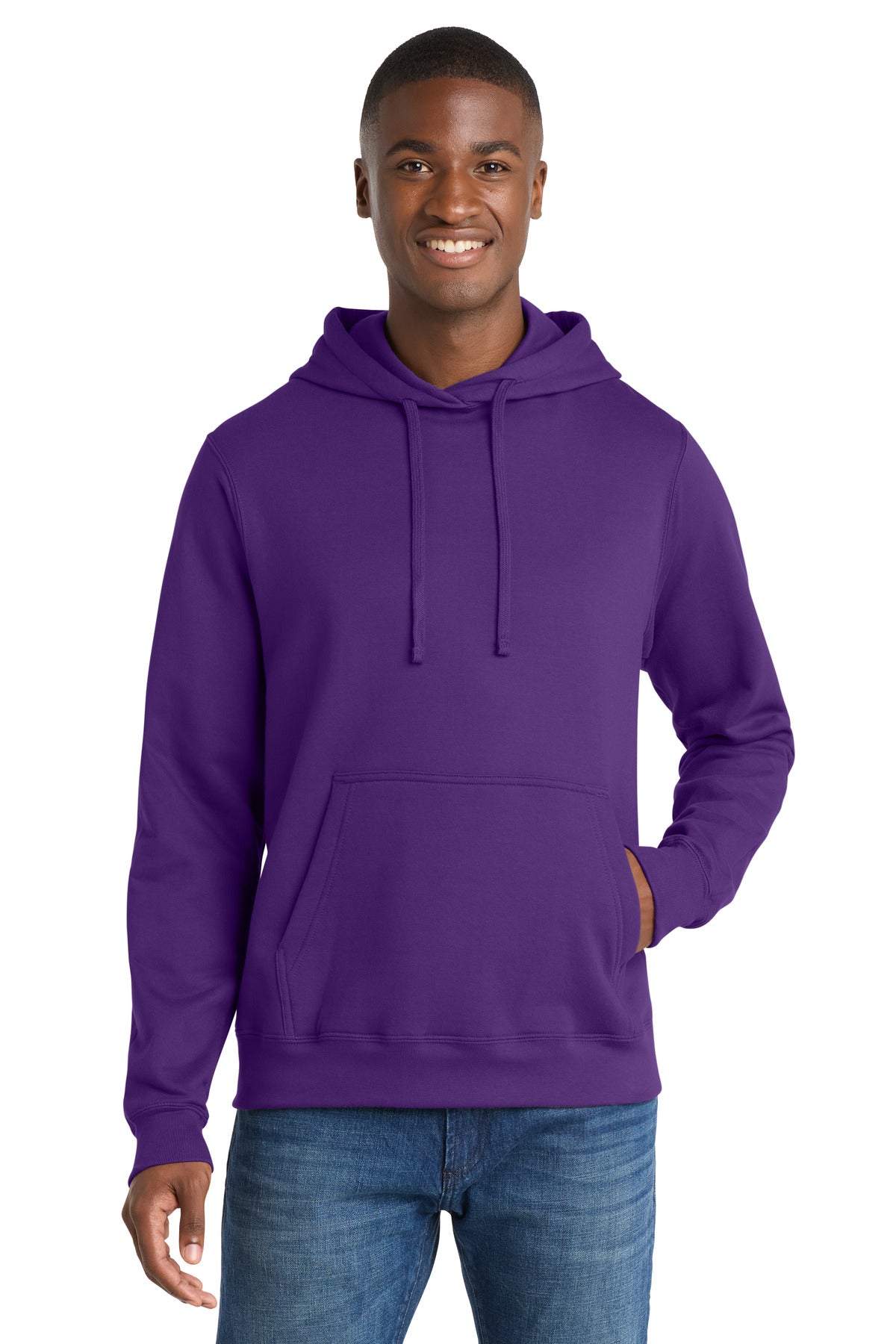 Port & Co Fan Favorite Fleece Pullover Hooded Sweatshirt. PC850H