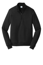Port & Co Fan Favorite Fleece 1/4-Zip Pullover Sweatshirt. PC850Q
