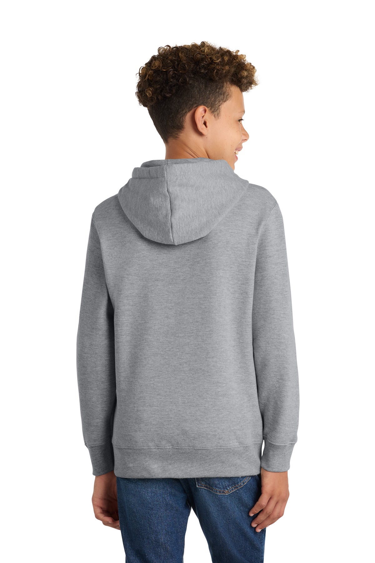Port & Co Youth Fan Favorite Fleece Pullover Hooded Sweatshirt. PC850YH