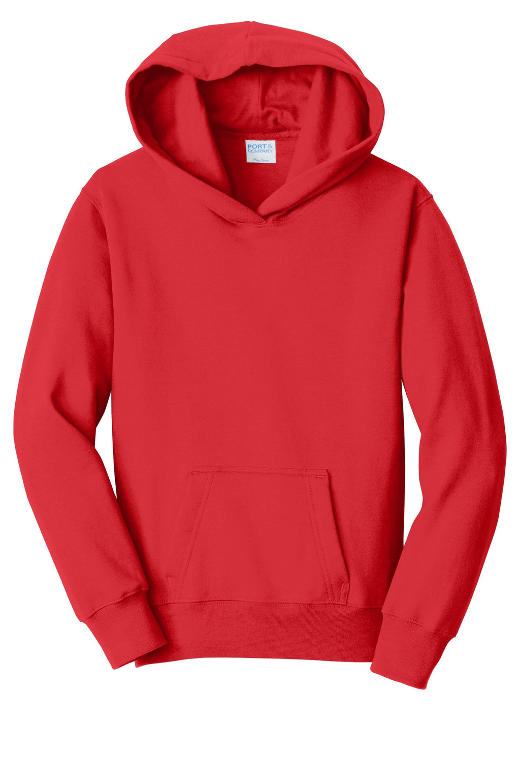 Port & Co Youth Fan Favorite Fleece Pullover Hooded Sweatshirt. PC850YH